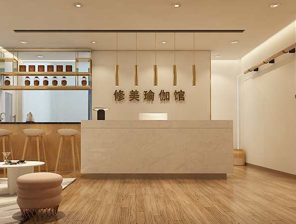 150平米瑜伽館裝修設(shè)計(jì)效果 | 修美瑜伽館