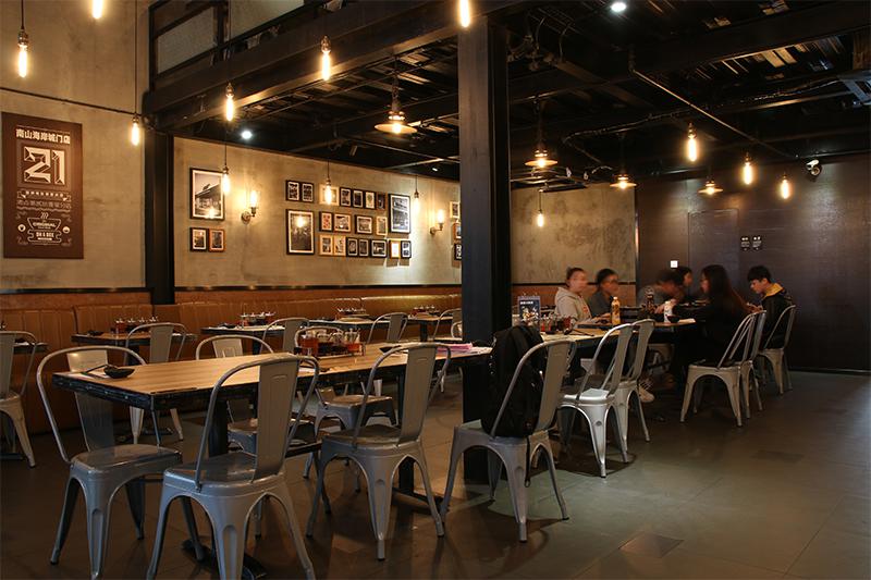 火鍋店裝修實景圖