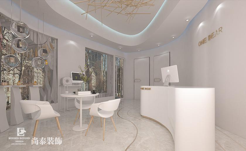 60平米小型美容院裝修設(shè)計 | one dear