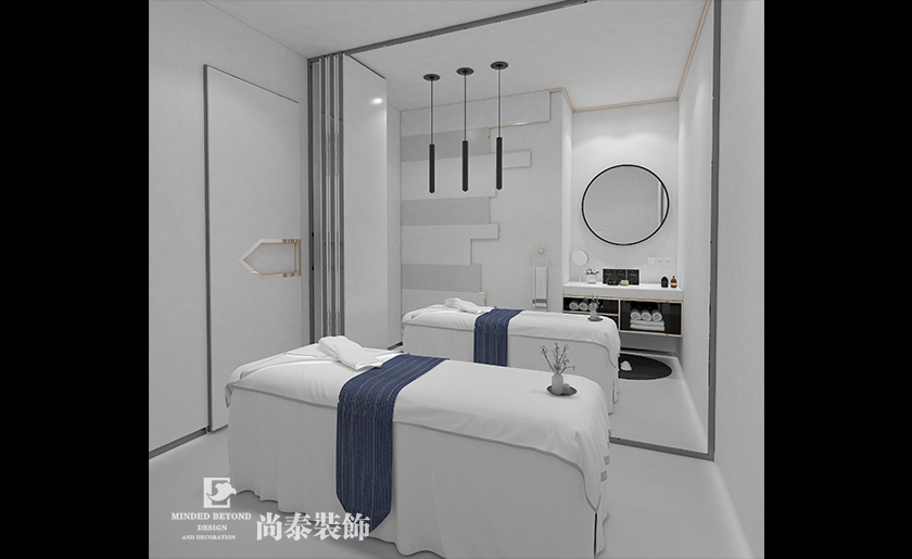 60平米小型美容院裝修設(shè)計 | one dear