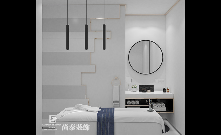 60平米小型美容院裝修設(shè)計 | one dear