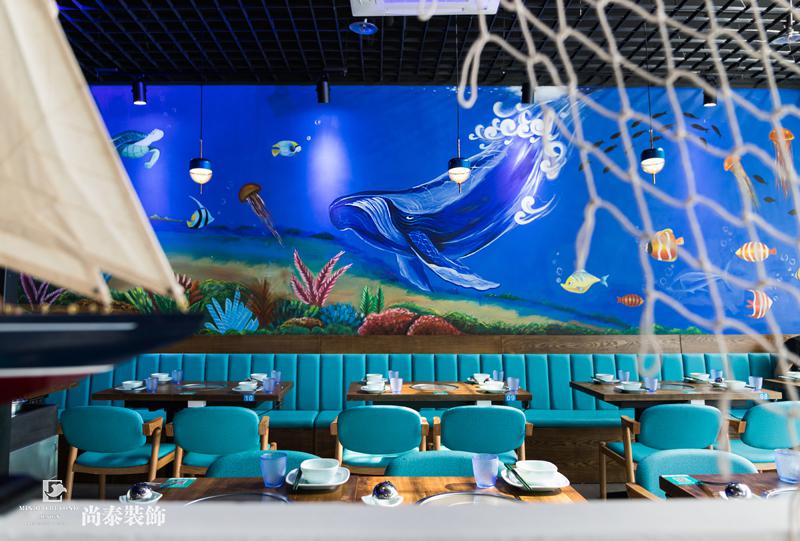 餐區墻面裝修實景圖