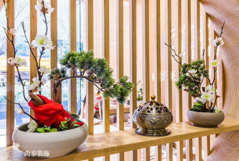 美甲店一角裝修實景圖 美甲店一角裝修實景圖