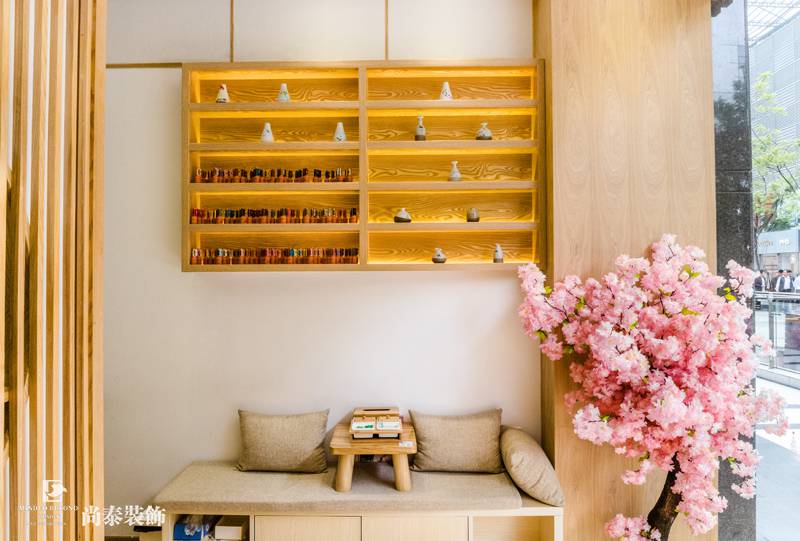 物料展示區裝修實景圖 物料展示區裝修實景圖