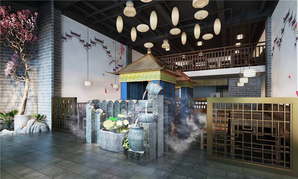 餐廳裝修設計效果圖 餐廳裝修設計效果圖