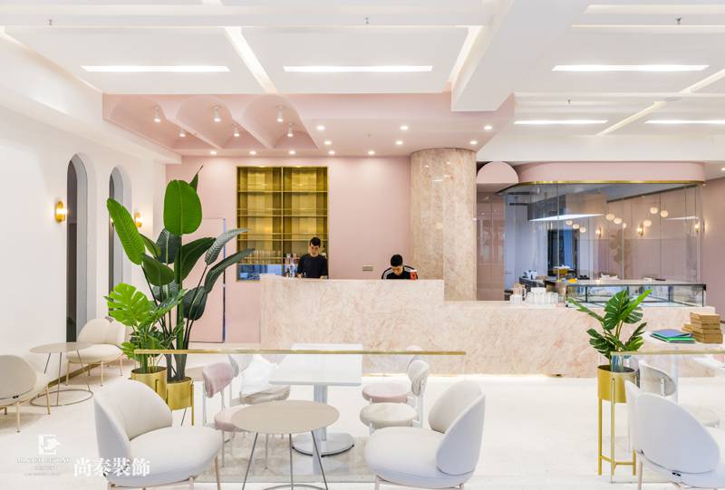 取餐區裝修實景圖