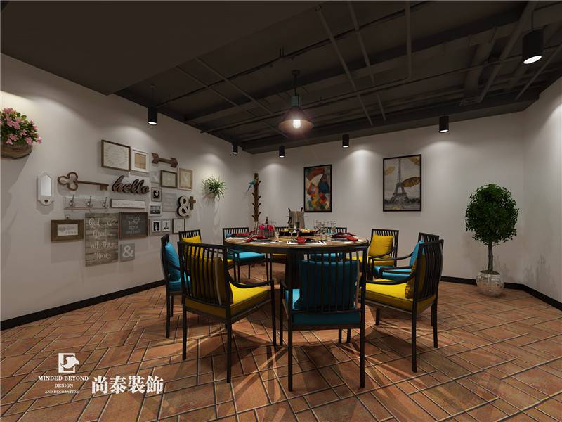 火鍋店裝修效果圖 火鍋店裝修效果圖