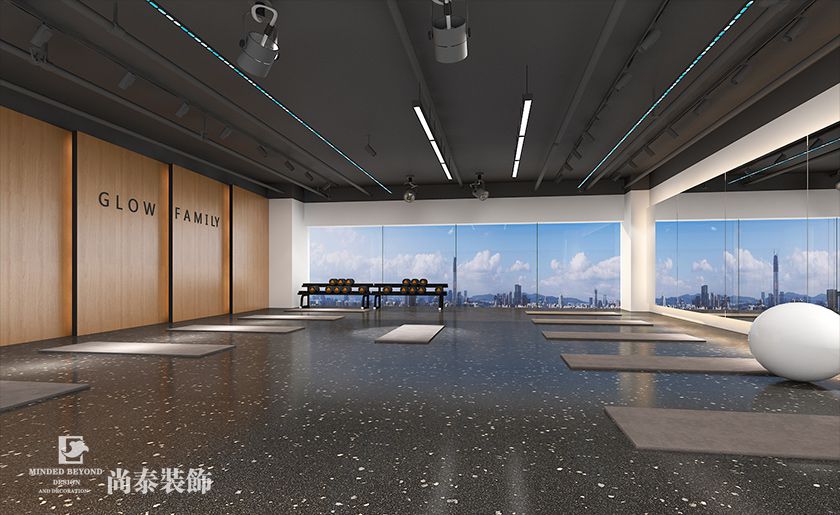 瑜伽區裝修效果圖