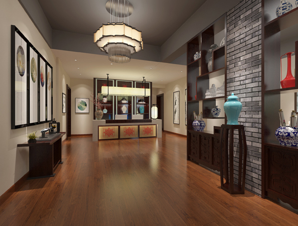 360㎡新中式風格茶藝會所裝修 | 金龍華廣場茶藝會所