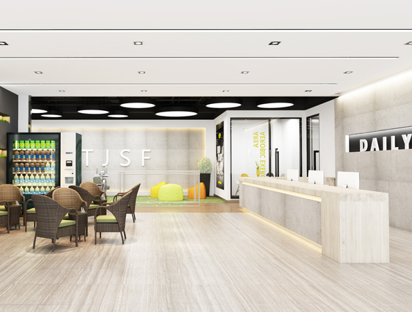 800㎡ 健身會所裝修設計實景圖 | 每日健身