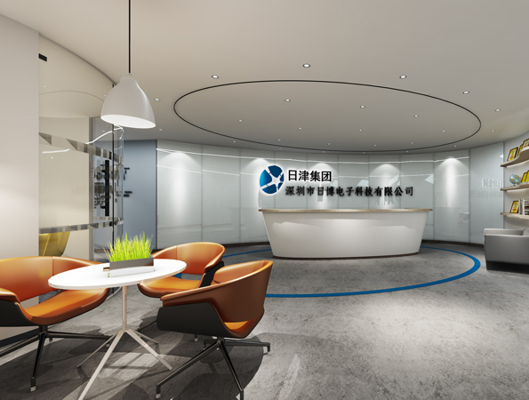 2600平米科技辦公室裝修設計 | 日博電子