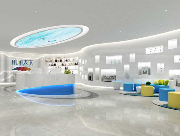 885㎡現代簡約辦公室裝修設計 | 水潤天下