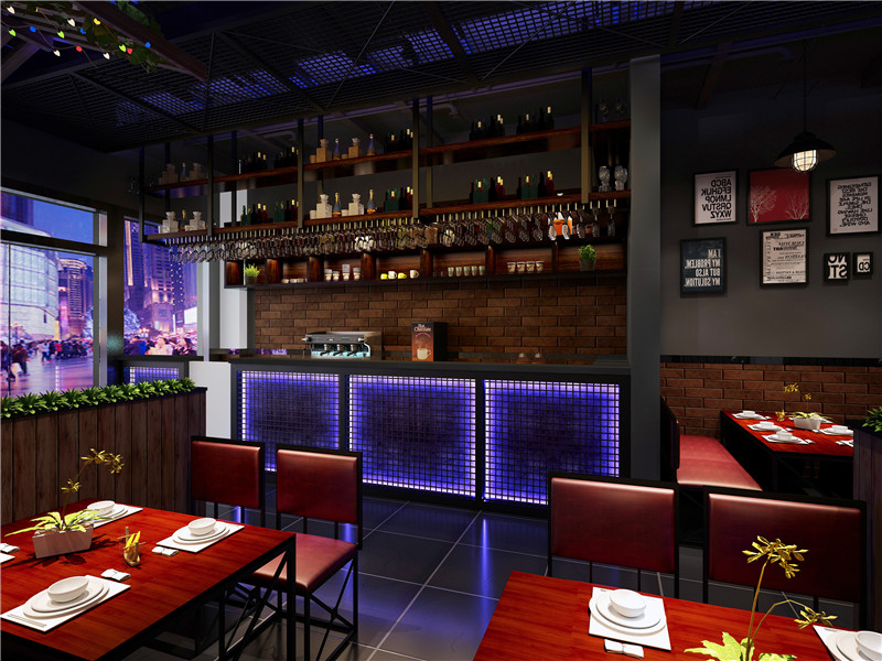 音樂餐吧裝修設計圖片