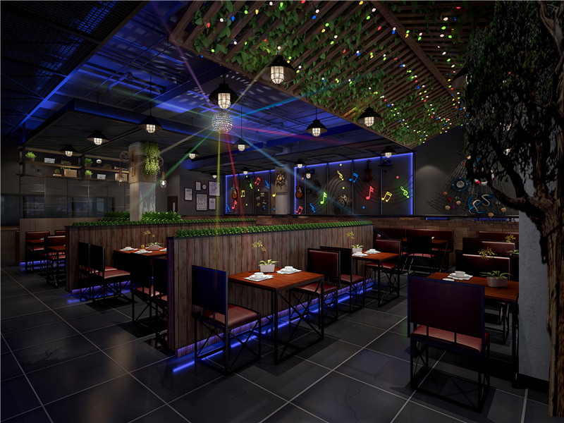 音樂餐吧裝修設計實景圖 音樂餐吧裝修設計實景圖