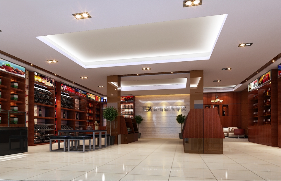 煙酒店裝修設計技巧