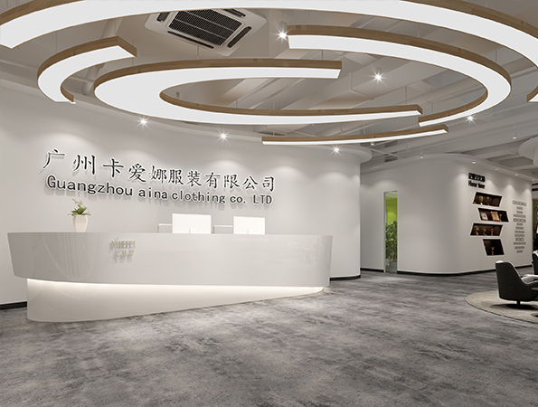 600平米服裝公司辦公室+展廳裝修設計,衣裝創意潛力無限