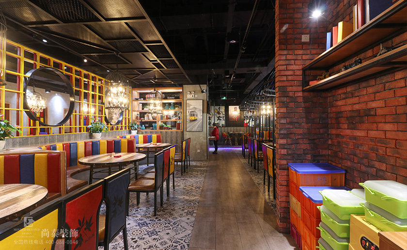 400平米特色菜餐廳裝修設計 | 楓林碗