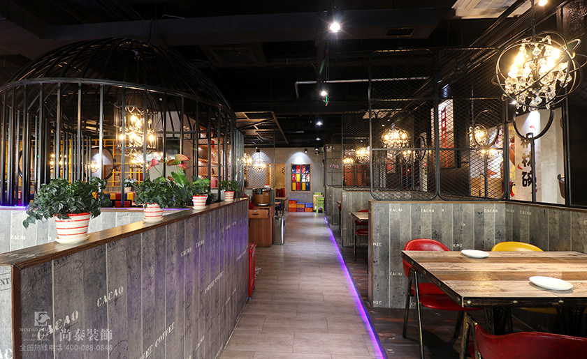 400平米特色菜餐廳裝修設計 | 楓林碗