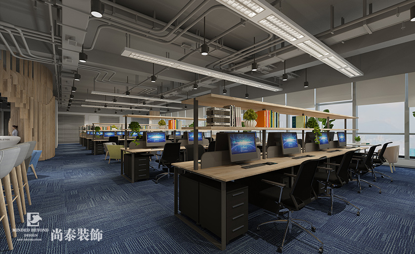 480平米聲音科技智能公司辦公室裝修設計 | 大象聲科