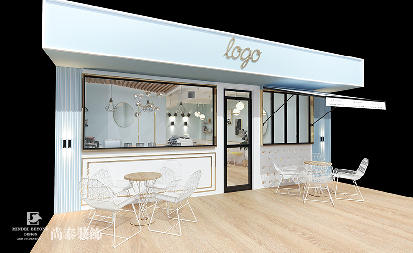 60平米北歐風甜品店設計 | AE小鎮