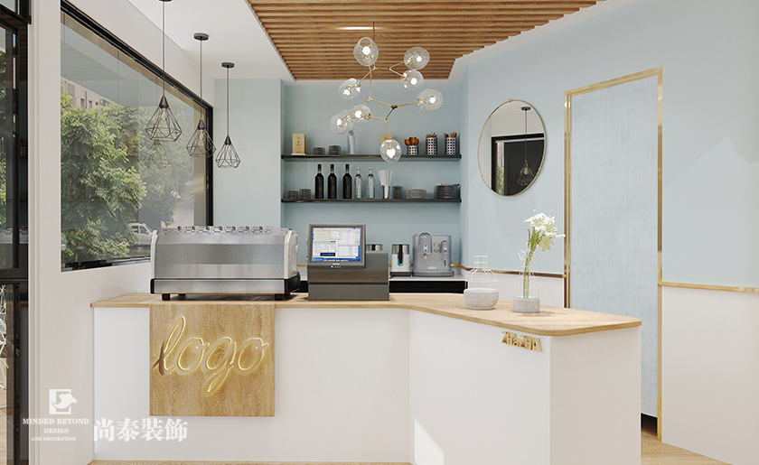 60平米北歐風甜品店設計 | AE小鎮