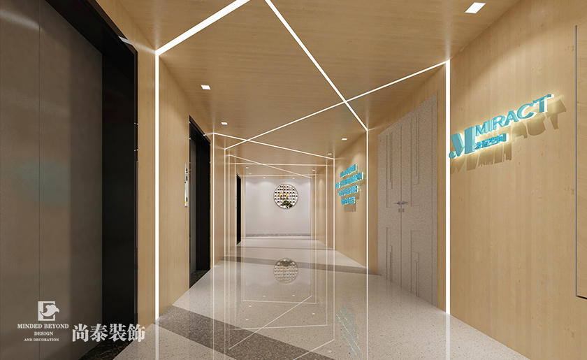 1018平米現代貿易公司辦公室裝修設計 | 米瑞國際