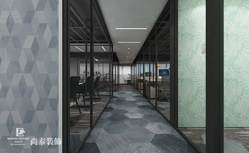 1018平米現代貿易公司辦公室裝修設計 | 米瑞國際