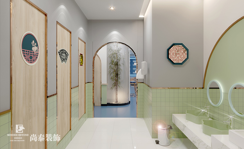 300㎡圍棋培訓(xùn)機(jī)構(gòu)裝修設(shè)計(jì) | 弈時(shí)空