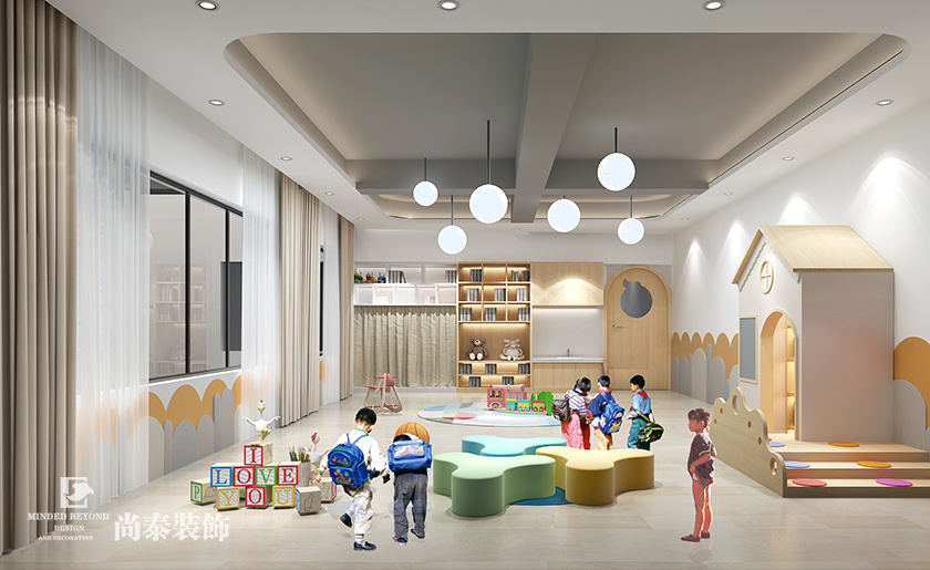 早教中心兒童閱讀區裝修 早教中心兒童閱讀區裝修