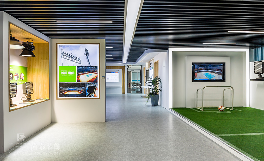 國家級高新技術(shù)企業(yè)展廳裝修實(shí)景圖 | 超頻