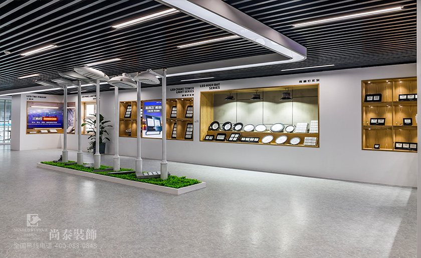 國家級高新技術(shù)企業(yè)展廳裝修實(shí)景圖 | 超頻