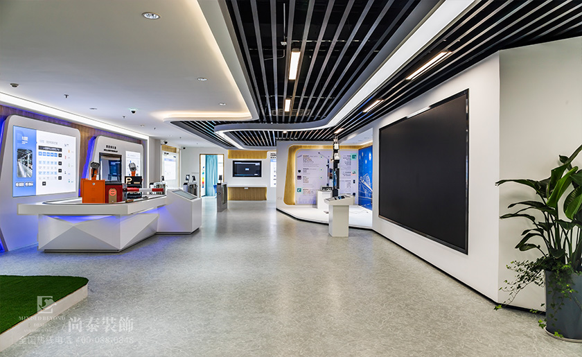 國家級高新技術(shù)企業(yè)展廳裝修實(shí)景圖 | 超頻