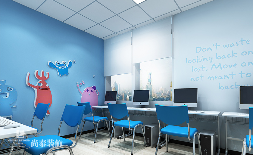 60平米專注力培訓(xùn)教育機構(gòu)裝修設(shè)計 | 啟享吾