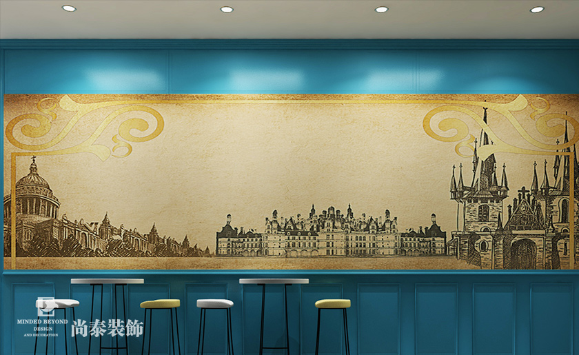 205㎡英倫風英語教育機構裝修設計 | 南恩國際