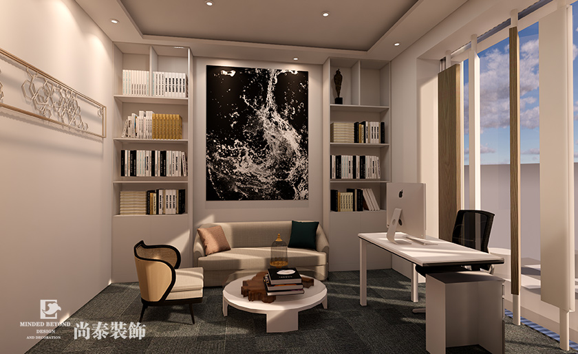 200㎡現代簡約教育培訓機構裝修設計 | 成就未來教育