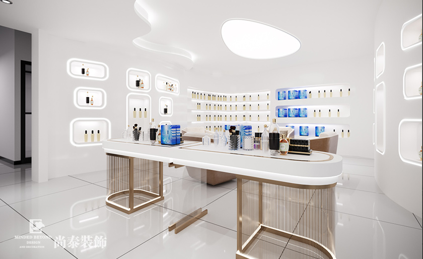 300㎡化妝品公司辦公室裝修設計 | 碧膚泉