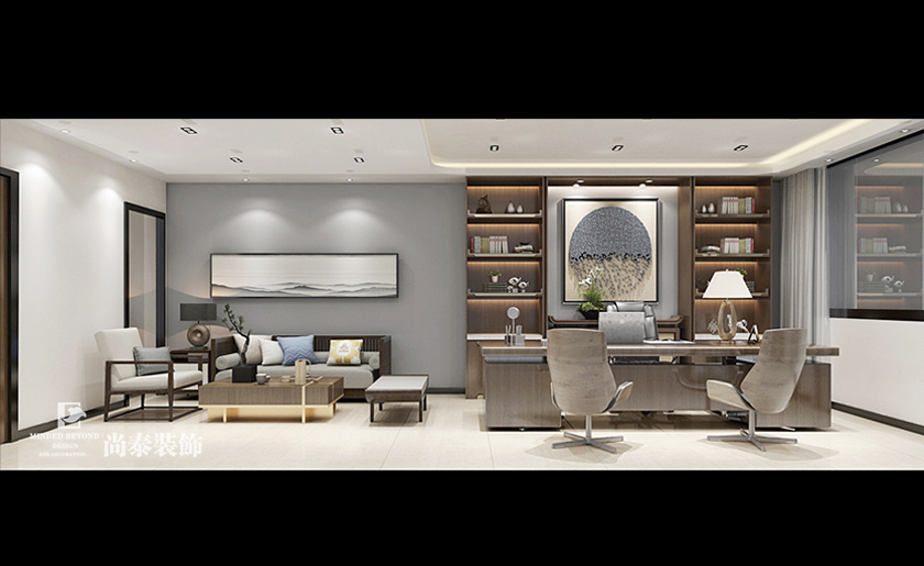 300㎡化妝品公司辦公室裝修設計 | 碧膚泉