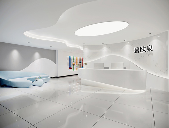 300㎡化妝品公司辦公室裝修設計 | 碧膚泉