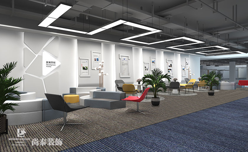 5300㎡國家高新技術(shù)企業(yè)辦公樓裝修設(shè)計 | 精智達