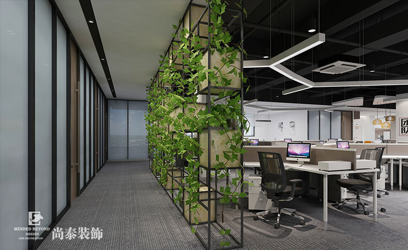 1500㎡實業集團辦公室裝修設計 | 駿翔宇輝