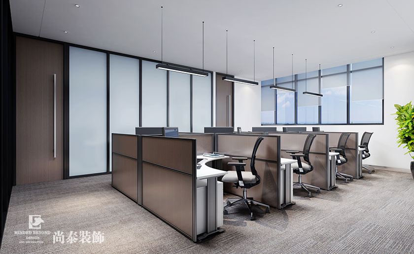 1500㎡實業集團辦公室裝修設計 | 駿翔宇輝