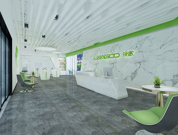 500平米現代簡約科技公司辦公室裝修設計 | 領歌智谷