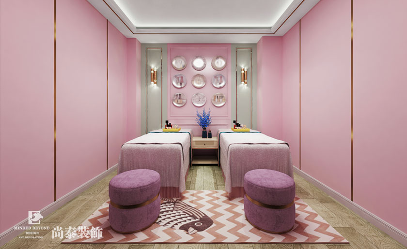 現代歐式美容養生會所裝修效果圖-馨藝妍