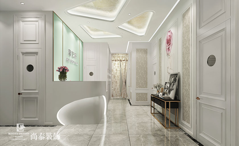 現代歐式美容養生會所裝修效果圖-馨藝妍