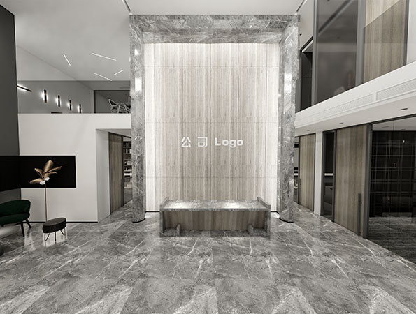 300平米金屬科技公司辦公室裝修設計 | 水利方