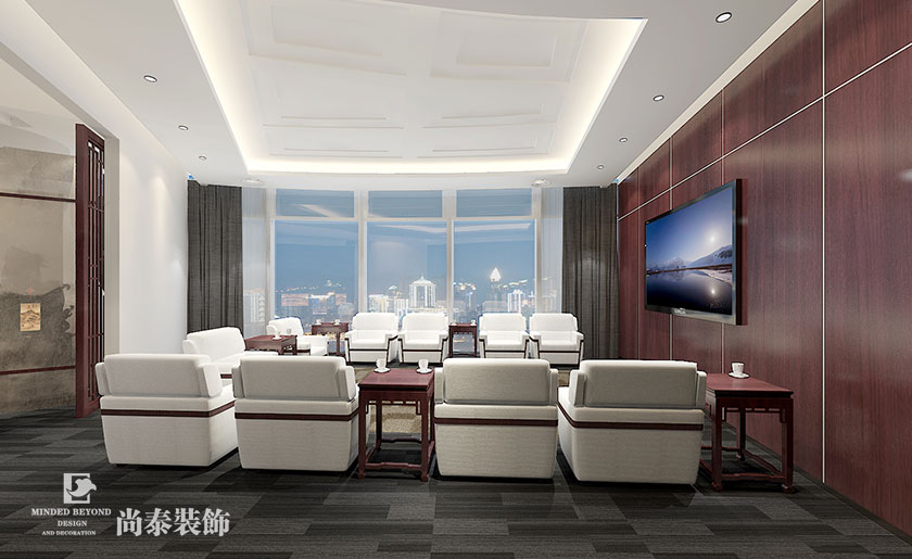 500平米金融公司辦公室裝修 | 聯(lián)準(zhǔn)國際金融