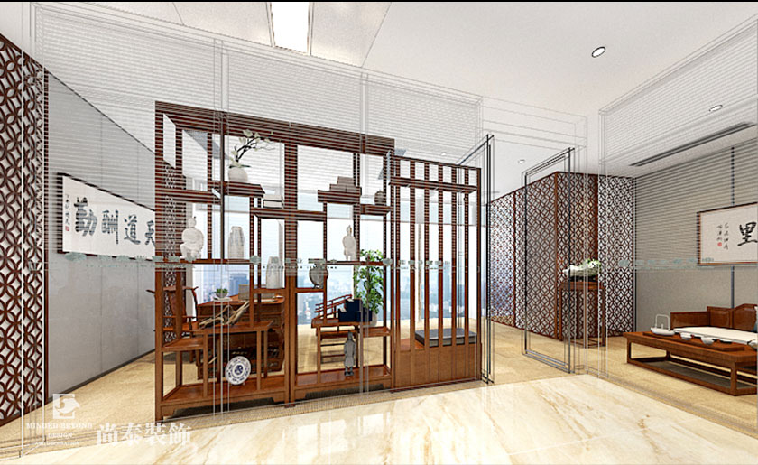 500平米金融公司辦公室裝修 | 聯(lián)準(zhǔn)國際金融