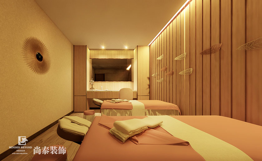 美容養生會所裝修效果圖-愛尚顏