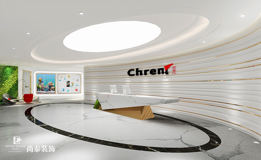 1450平米通信科技公司辦公室裝修設計 | 君鑒科技