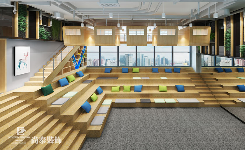 1450㎡人工智能公司辦公室設計 | 云歌人工智能